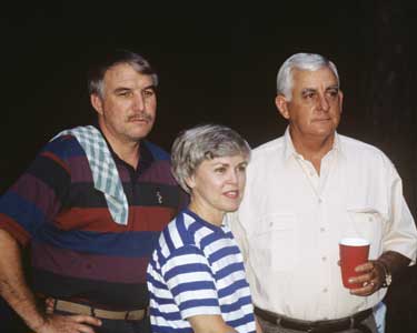 Bill Herndon, Mary Frances, and Bud Dillard